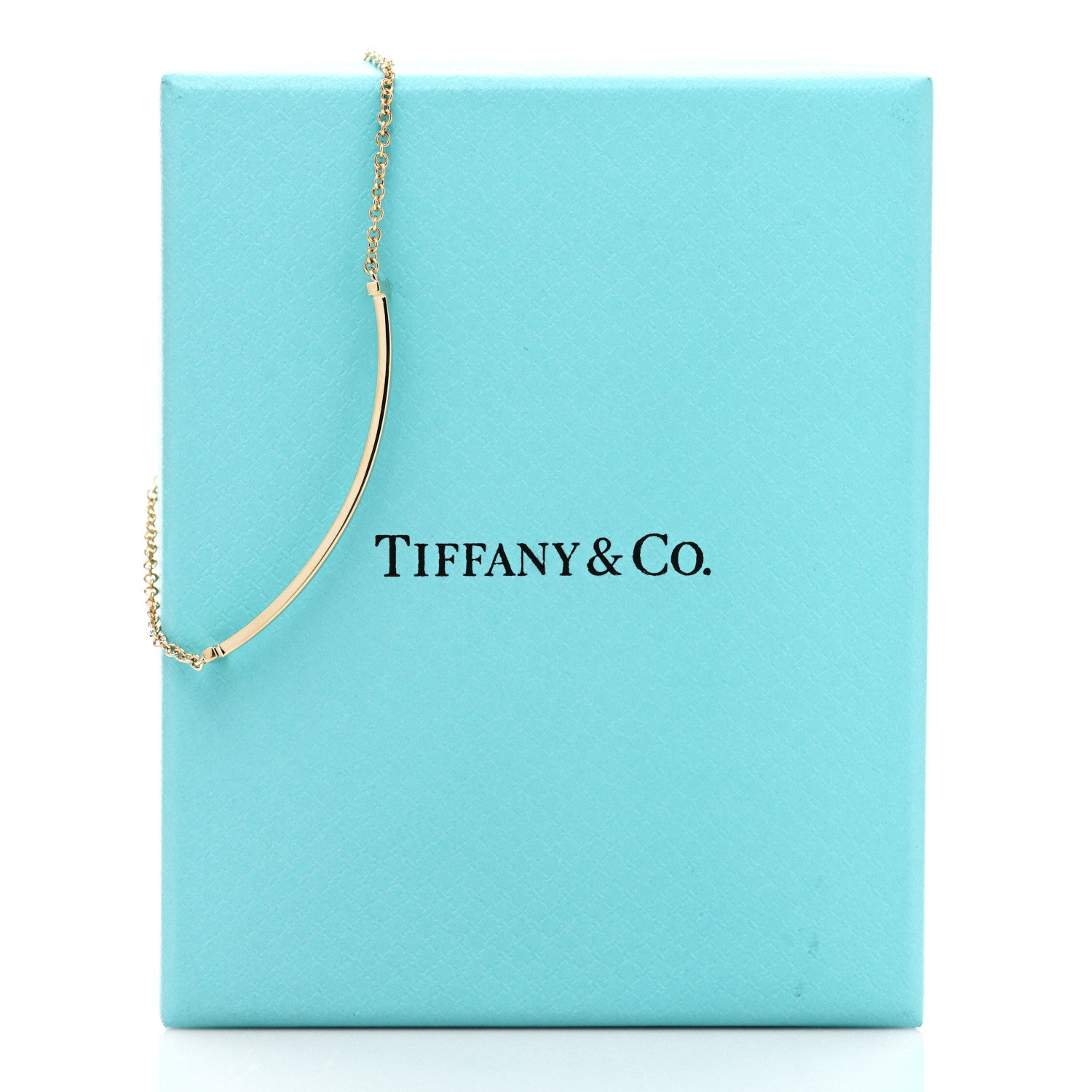 Tiffany 18K Rose Gold T Smile Bracelet 4 of 4