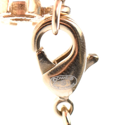 Chanel Crystal CC Chain Necklace Gold 3 of 5