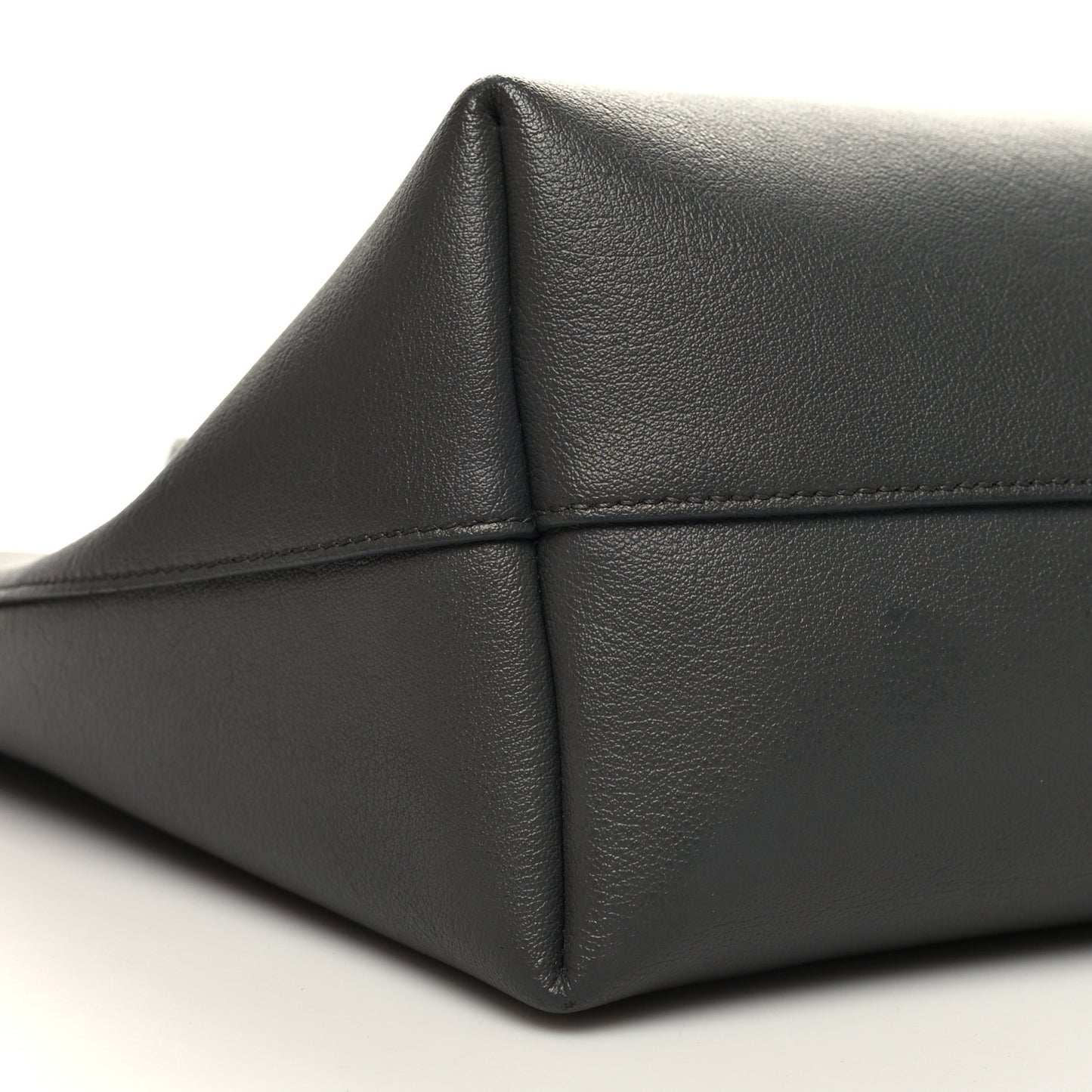 Calfskin Large Shopping Tote Storm