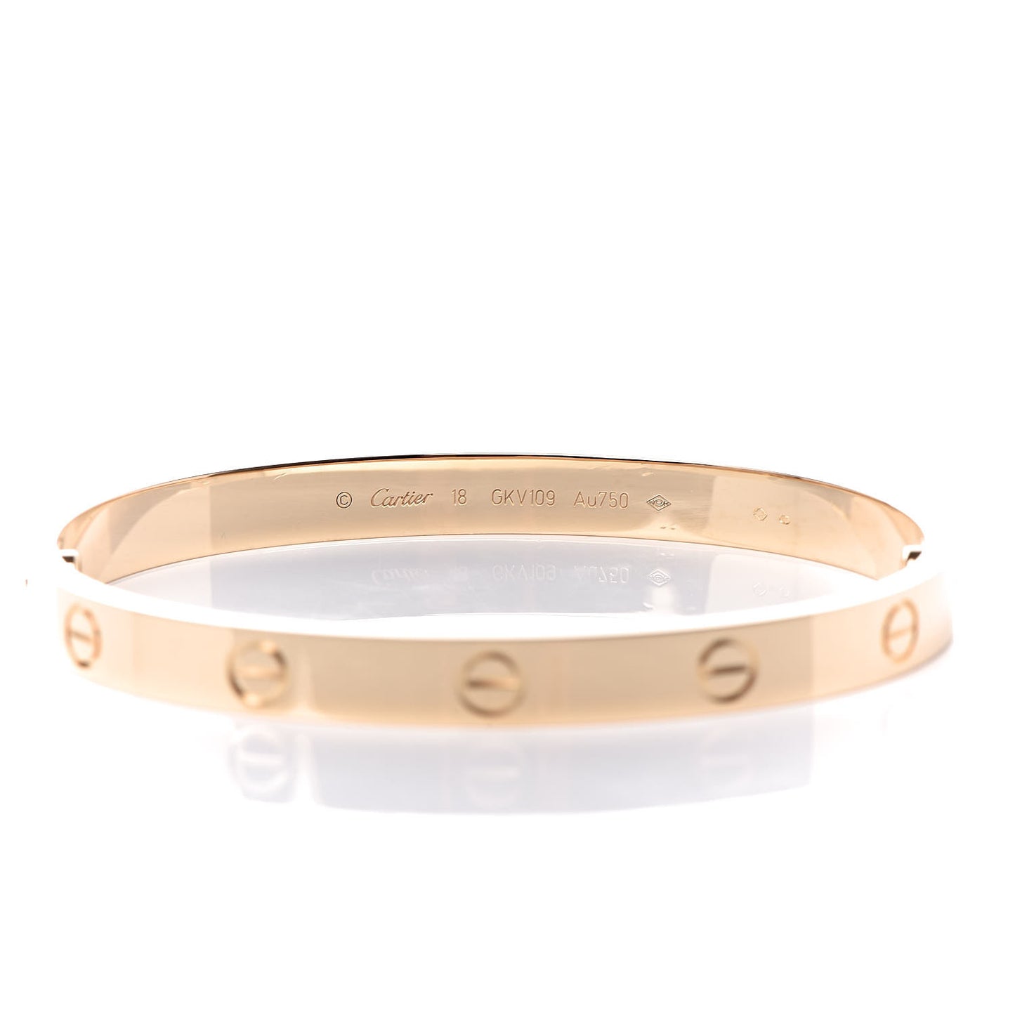18K Yellow Gold LOVE Bracelet 18
