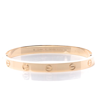 Cartier 18K Yellow Gold LOVE Bracelet 18 5 of 6