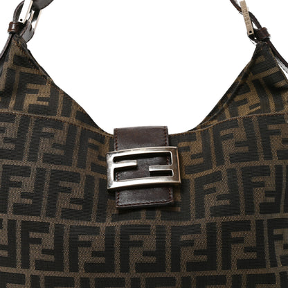 Fendi Zucca Hobo Tobacco 7 of 9