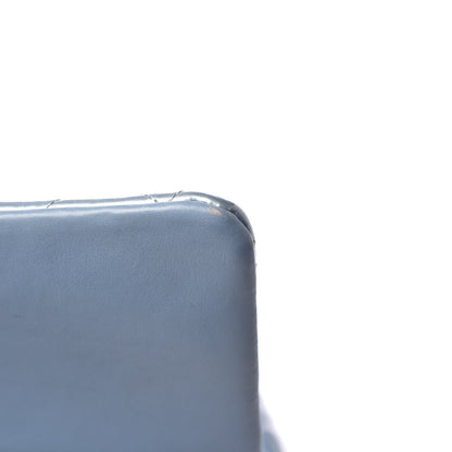 Chanel Patent Quilted Maxi Double Flap Light Blue 13 of 14