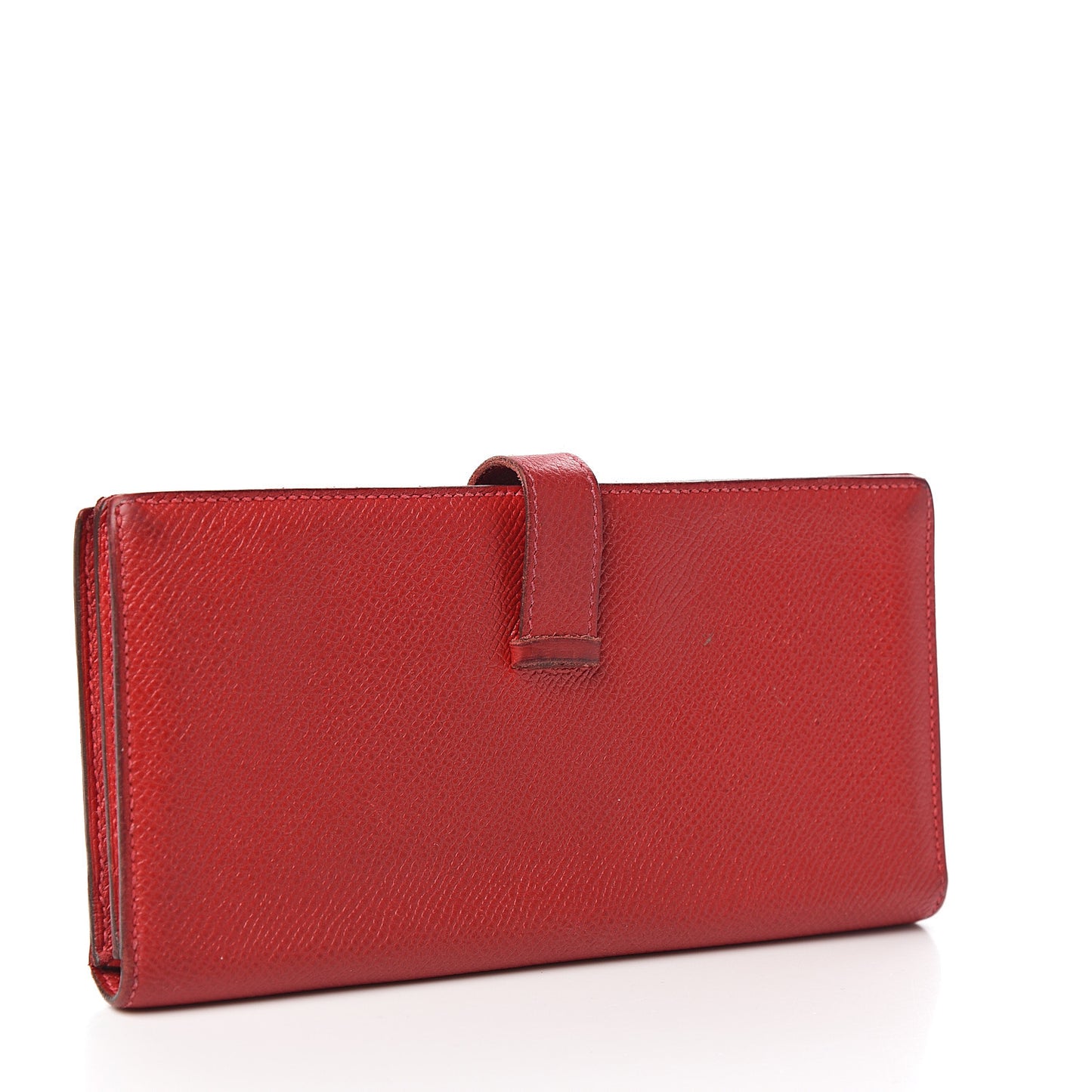 Epsom Bearn Gusset Wallet Rouge Casaque