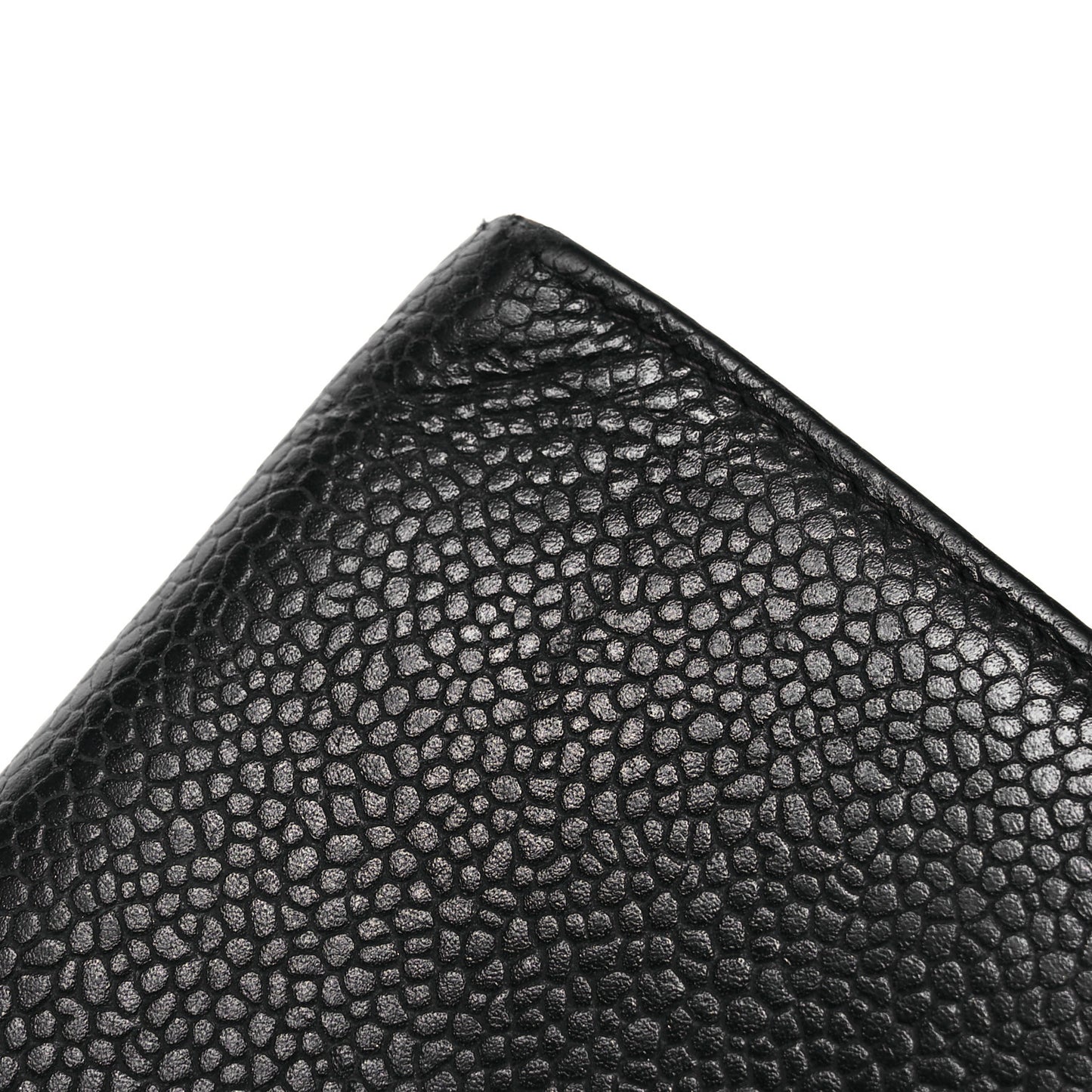 Caviar Timeless CC French Wallet Black