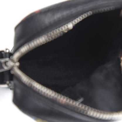 Gucci GG Supreme Monogram Psychedelic Messenger Bag Black 4 of 10