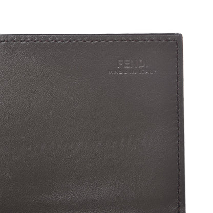 Fendi Vitello Liberty Century Lucido By The Way Continental Wallet On Chain Carbone 7 of 8