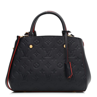 Louis Vuitton Empreinte Montaigne BB Marine Rouge 1 of 7