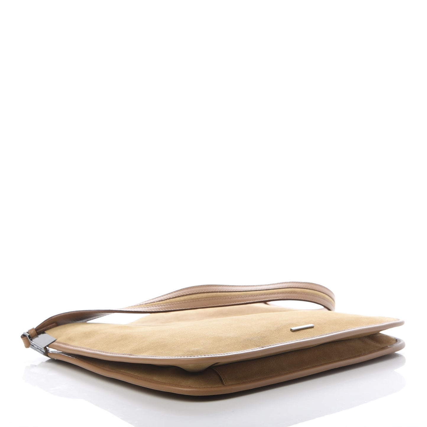 Suede Shoulder Bag Brown