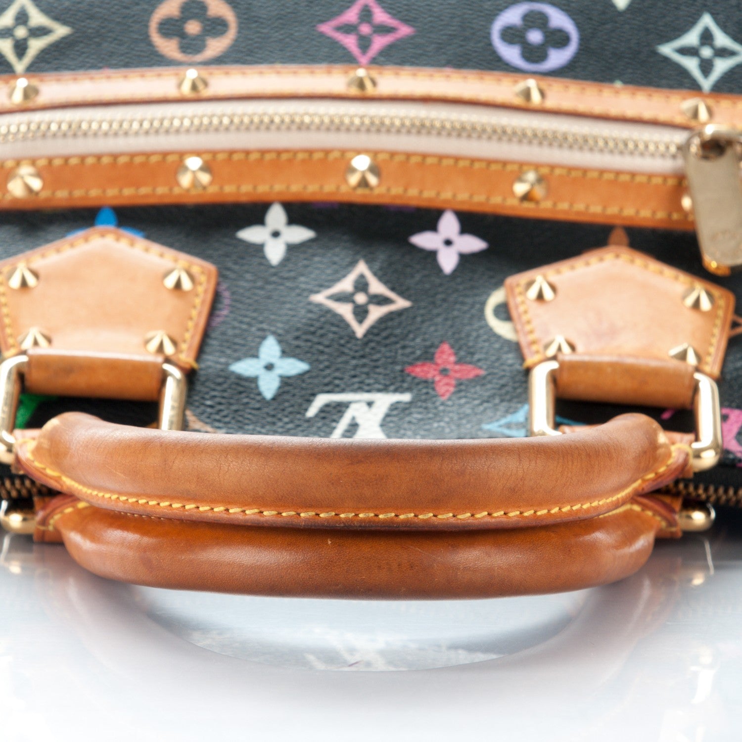 Louis Vuitton Monogram Multicolor Alma Black 9 of 12