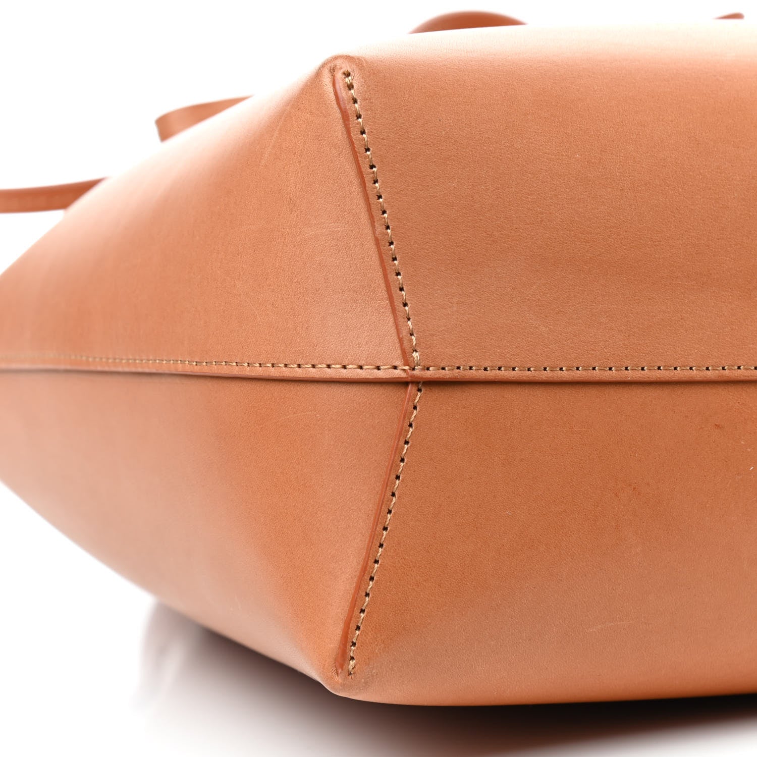 Mansur Gavriel Vegetable Tanned Calfskin Mini Bucket Bag Camello Antico 8 of 10