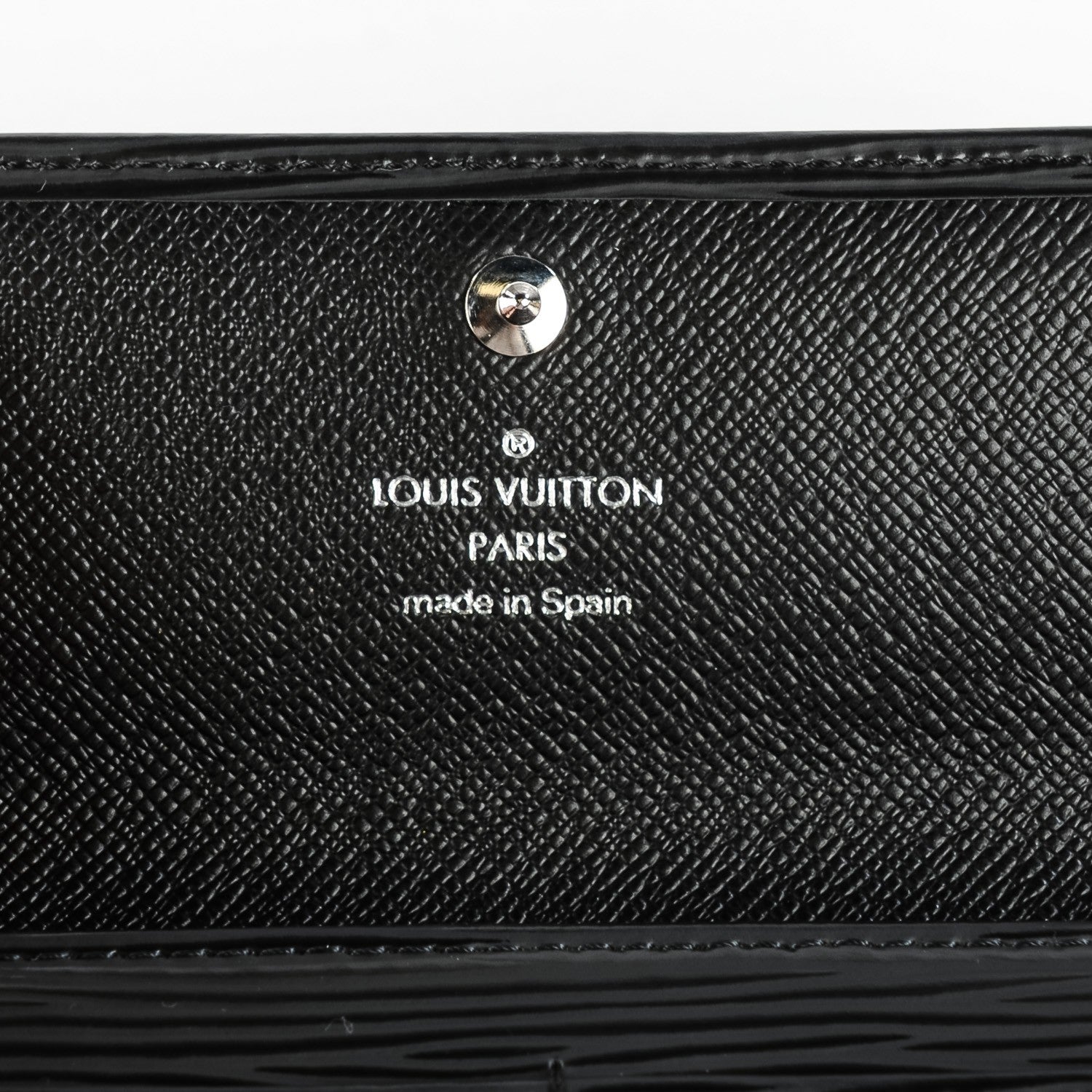 Louis Vuitton Epi Sarah Wallet Black 7 of 8
