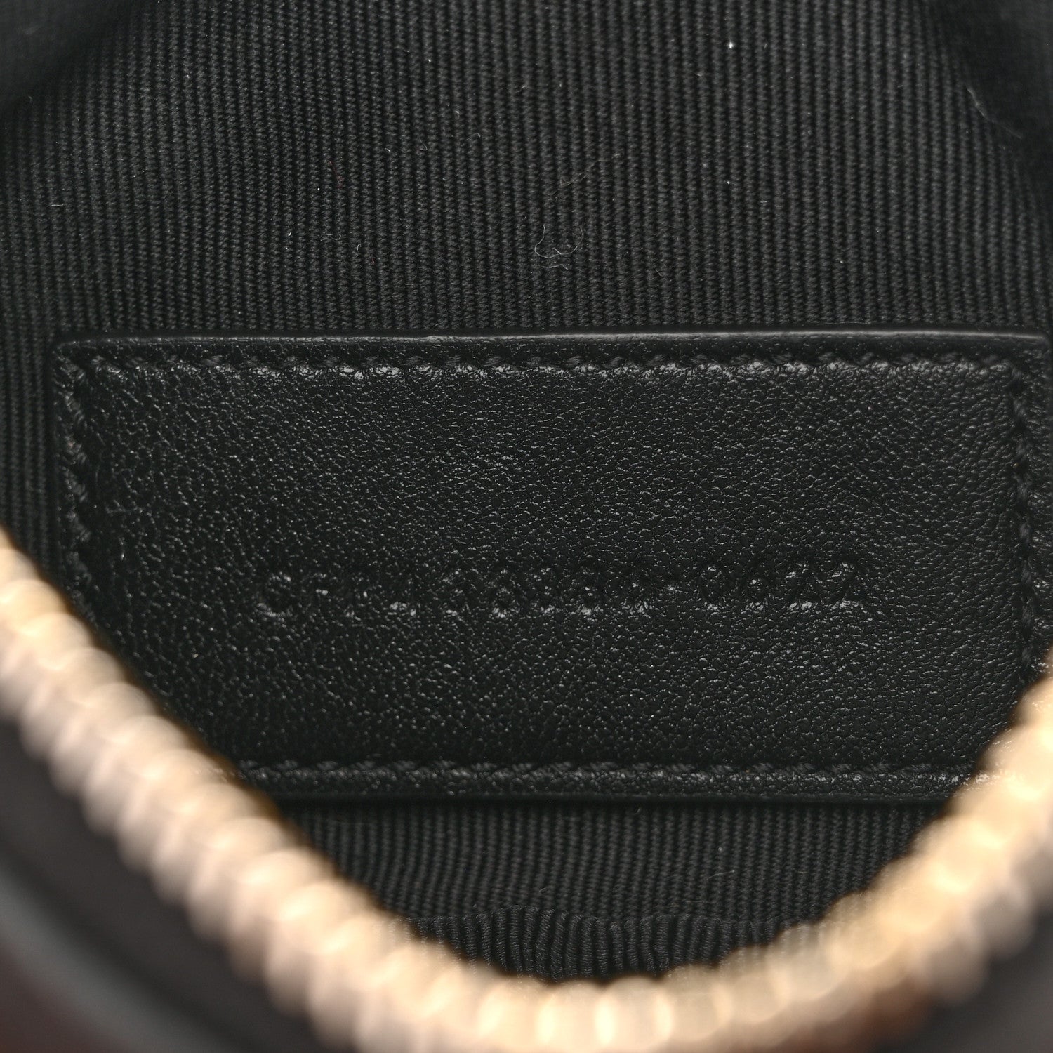 Saint Laurent Calfskin Matelasse Monogram Key Pouch Black 8 of 16