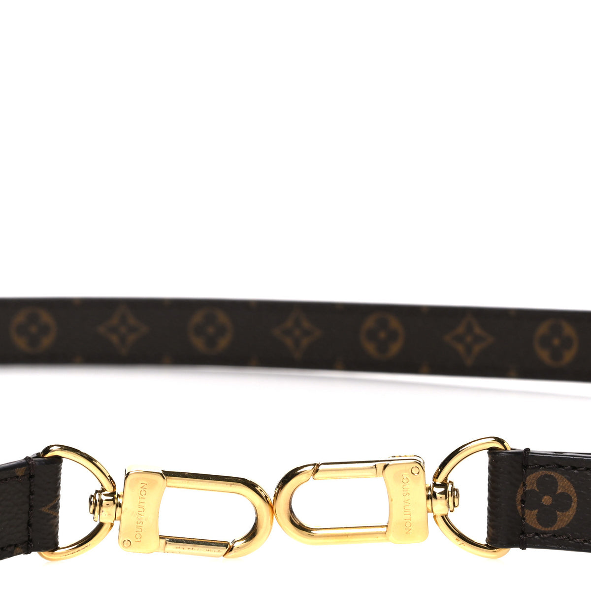 Louis Vuitton Monogram Bandouliere 20mm Adjustable Shoulder Strap 3 of 4