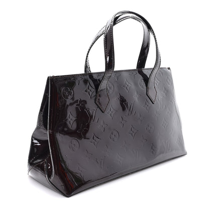 Louis Vuitton Vernis Wilshire PM Amarante 3 of 9