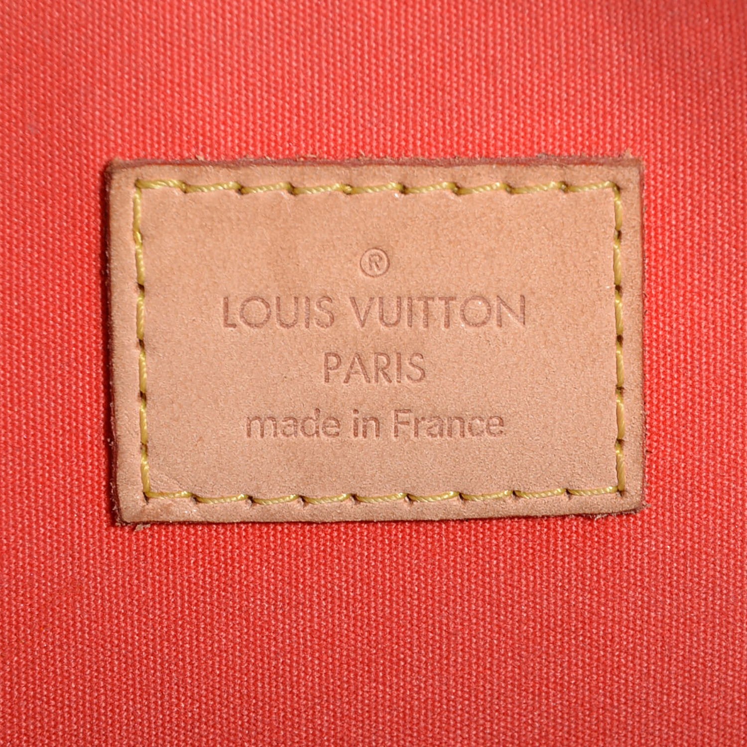 Louis Vuitton Vernis Alma GM Orange Sunset 6 of 7