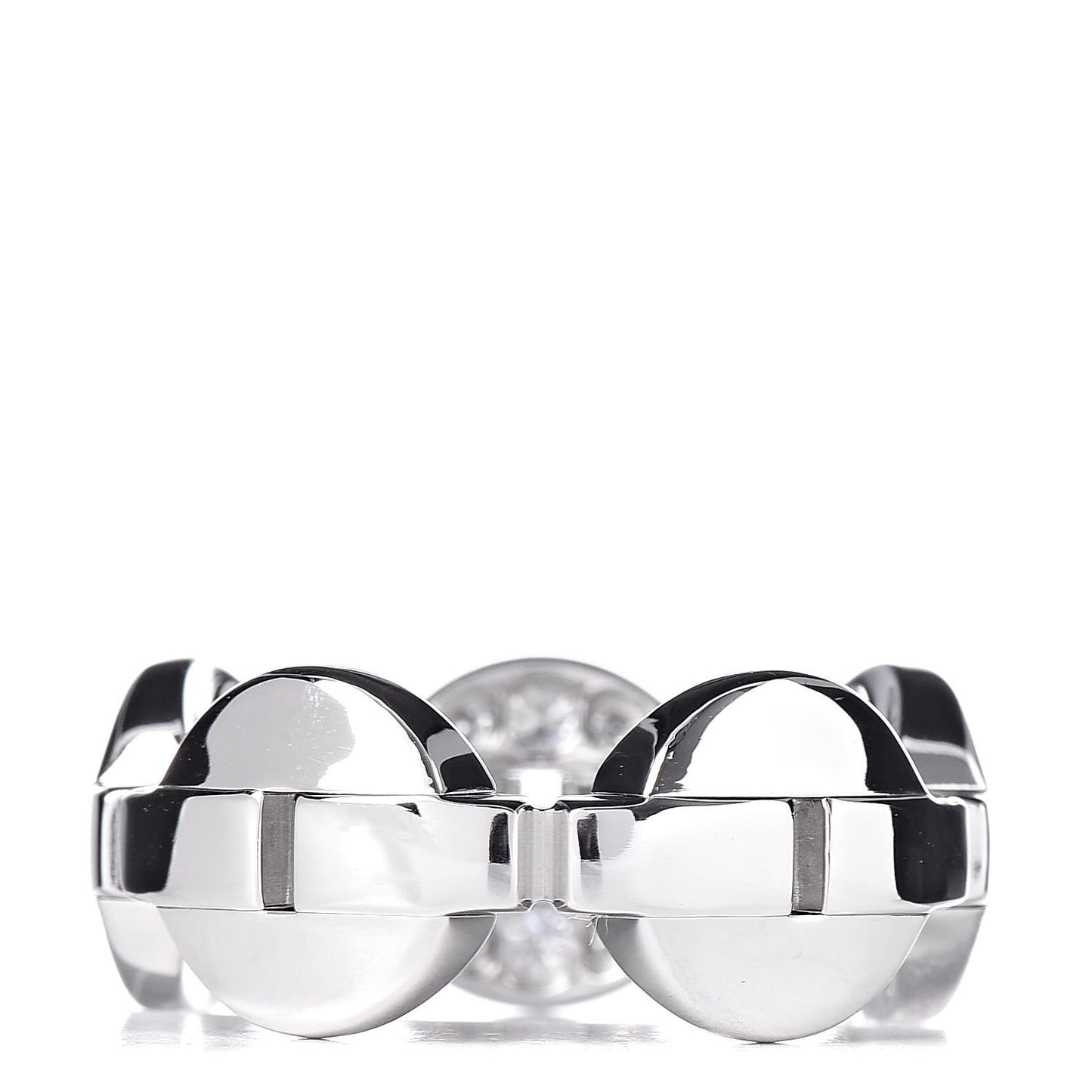 18K White Gold Diamond Himalia Ring 52 6
