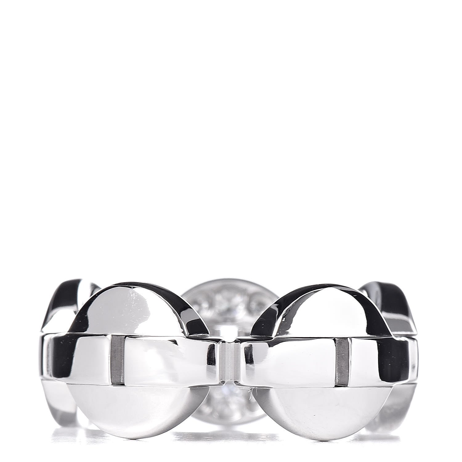 Cartier 18K White Gold Diamond Himalia Ring 52 6 4 of 7