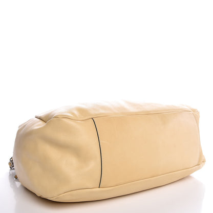 Chanel Lambskin Large Edgy Hobo Beige 4 of 7
