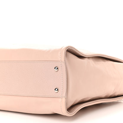 Chanel Glazed Calfskin Small Deauville Tote Light Pink 9 of 11