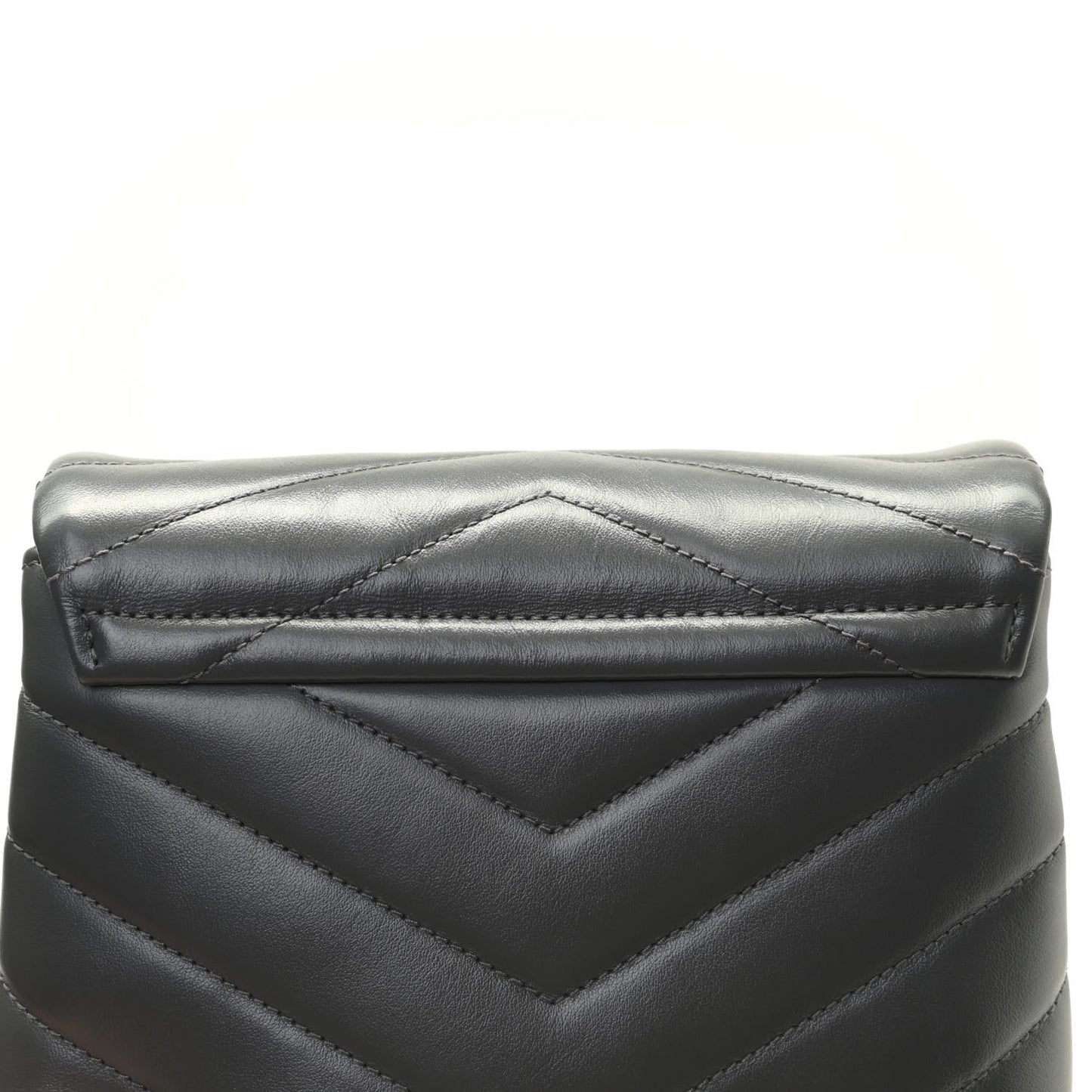 Calfskin Y Quilted Monogram Toy Loulou Satchel Storm