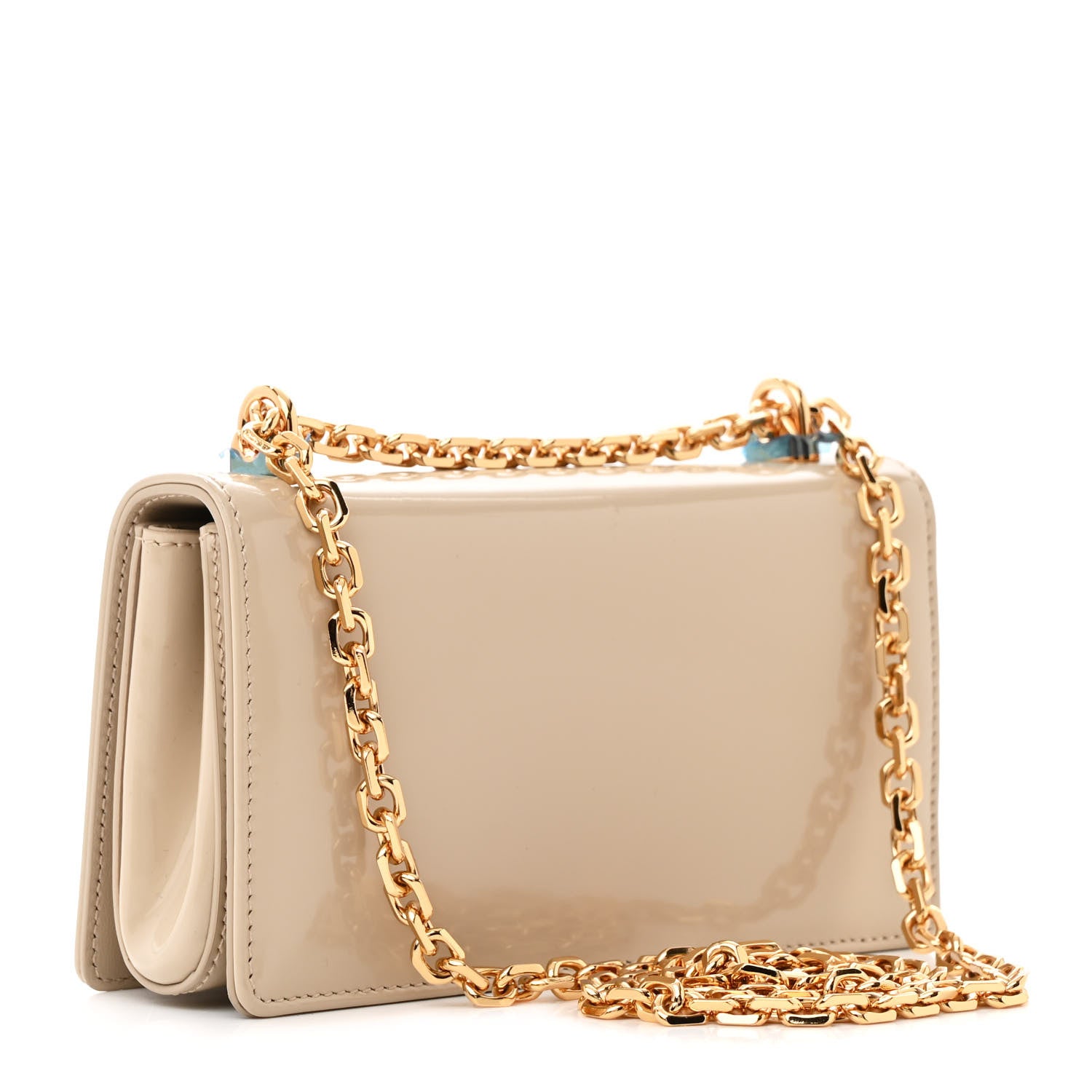 Dolce & Gabbana Patent DG Girls Shoulder Bag Cipria 3 of 11