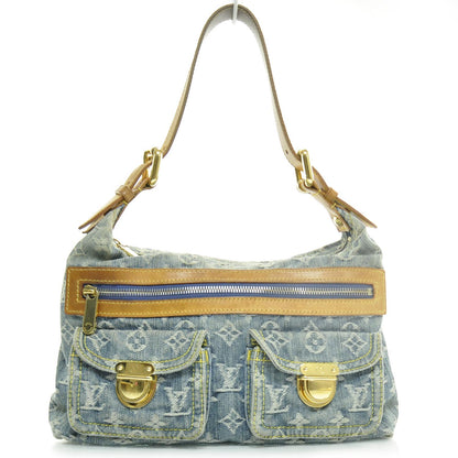 Louis Vuitton Monogram Denim Baggy PM Blue 1 of 10