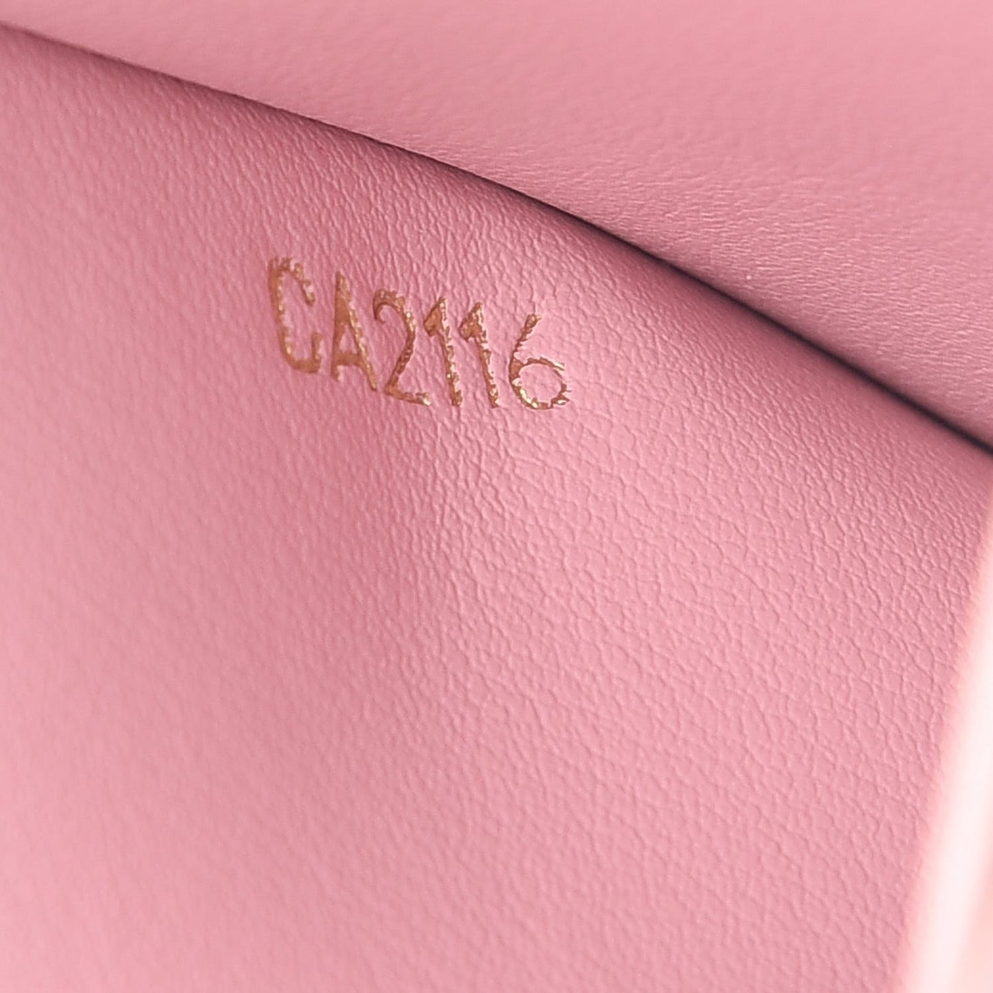 Damier Ebene Caissa Card Holder Rose Ballerine