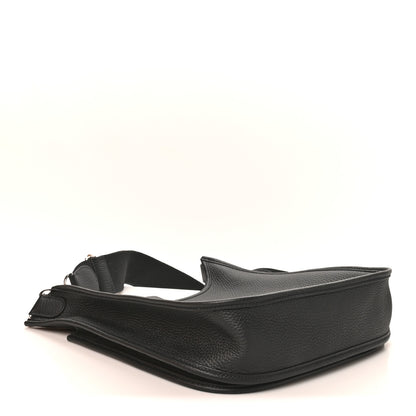 Hermes Taurillon Clemence Evelyne III PM Black 4 of 11