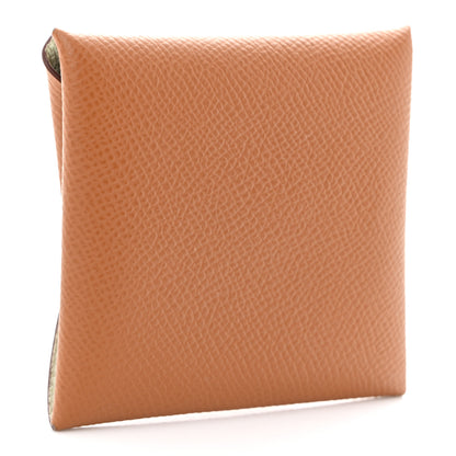 Hermes Epsom Bastia Verso Coin Purse Gold Vert Fizz 3 of 8