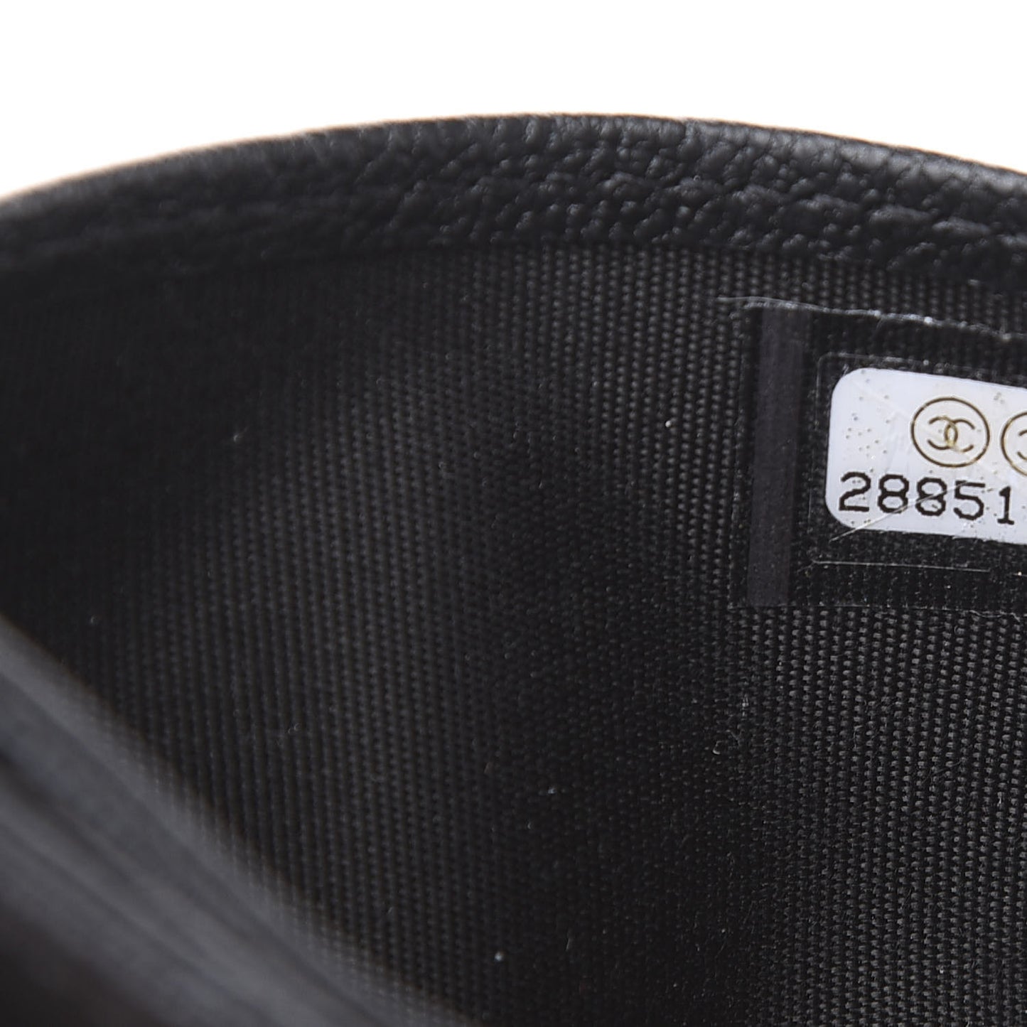Goatskin CC Card Holder Black