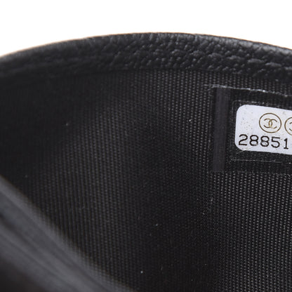 Chanel Goatskin CC Card Holder Black 7 of 8