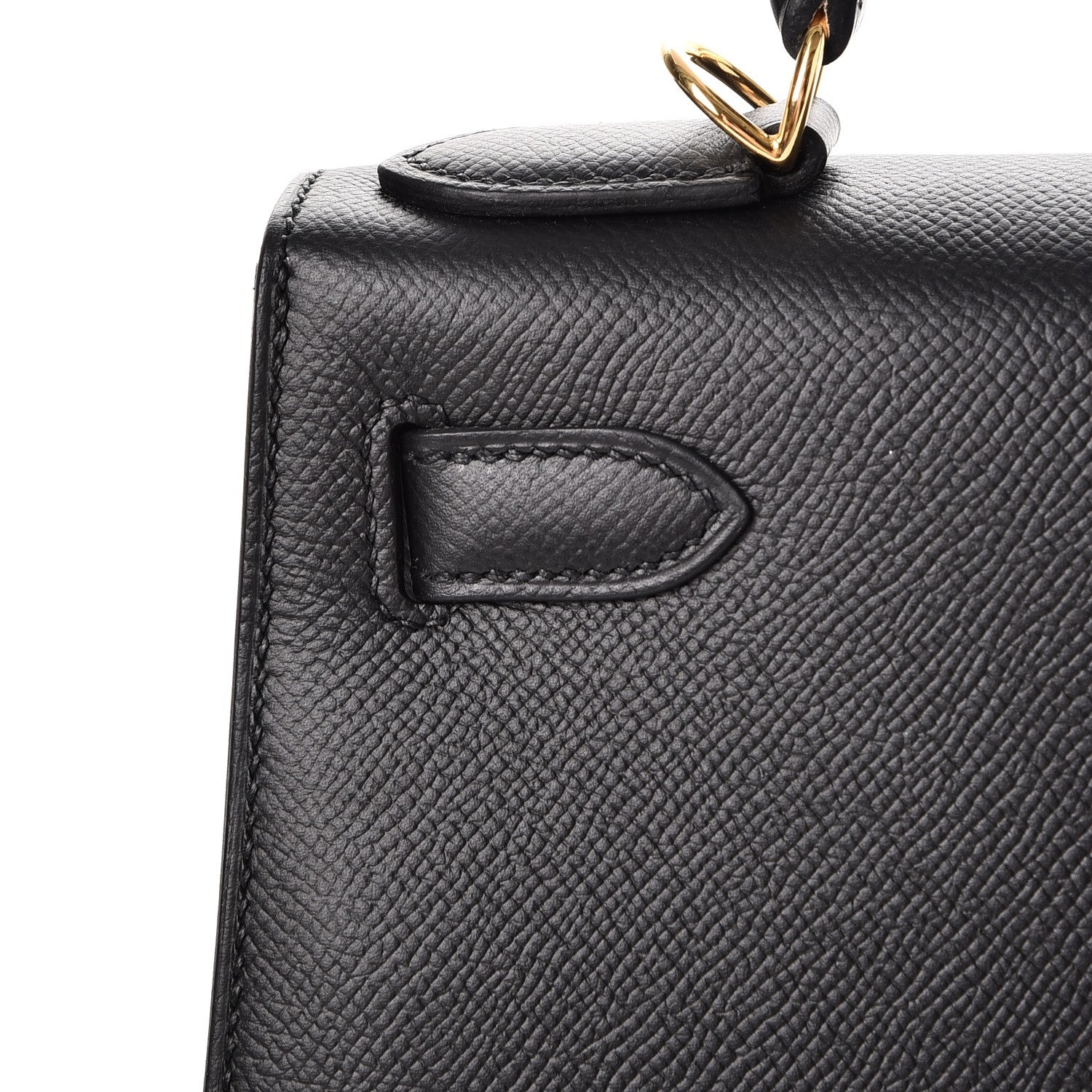 Hermes Epsom Kelly Sellier 28 Black 10 of 39