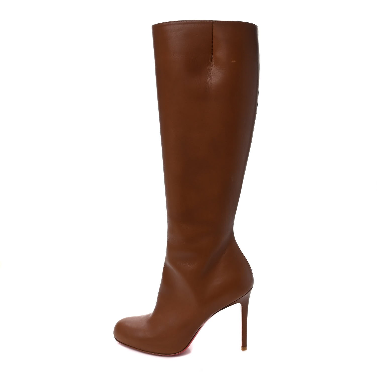 Christian Louboutin Calfskin Miss Tack Alta 100 Tall Boots 38 1 of 11