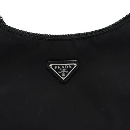 Prada Tessuto Nylon Mini Re-Edition 2000 Bag Black 7 of 10
