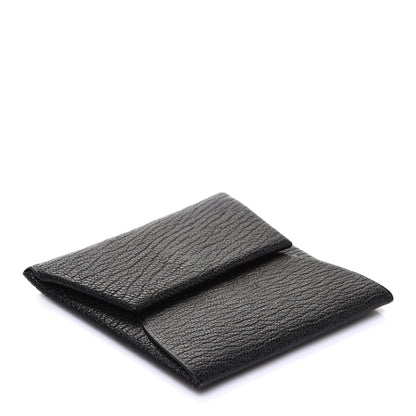 Hermes Chevre Mysore Bastia Coin Purse Black 4 of 7