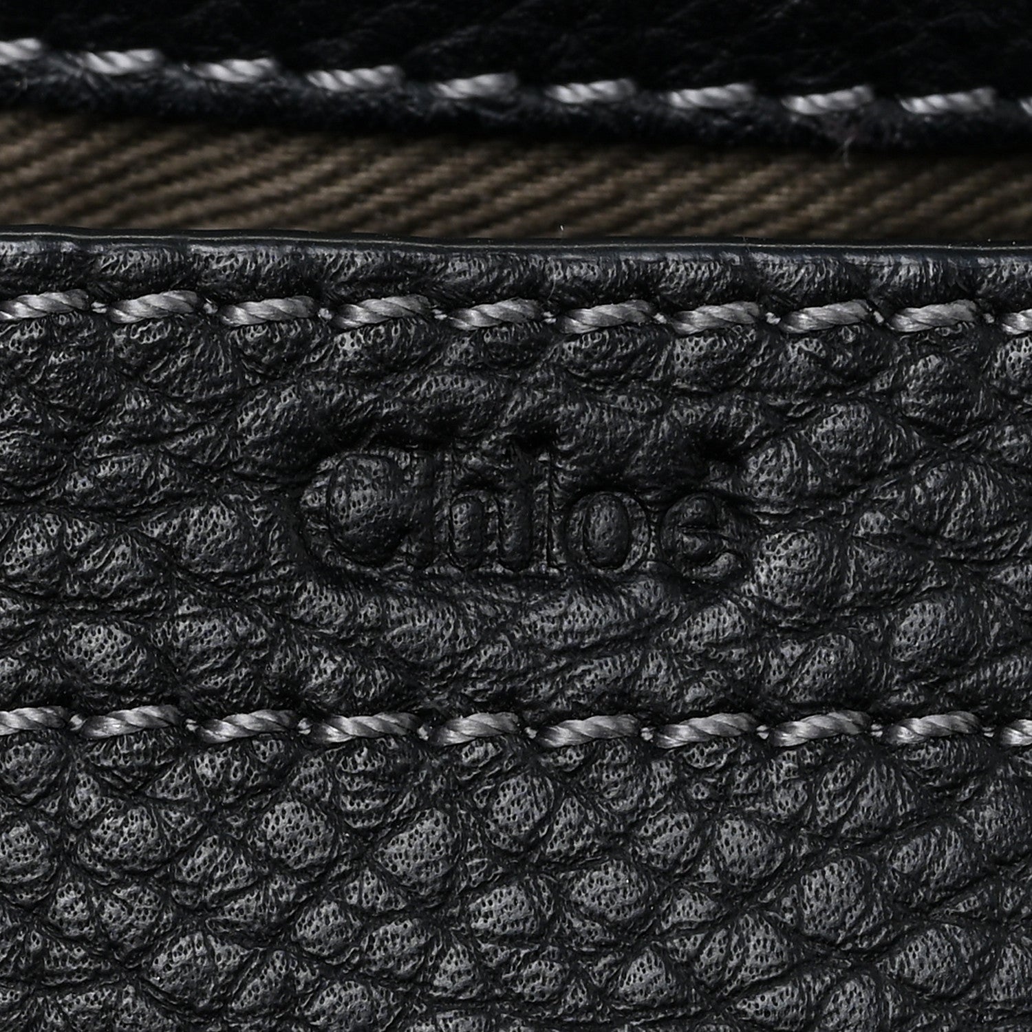 Chloe Calfskin Mini Marcie Round Crossbody Bag Black 6 of 11