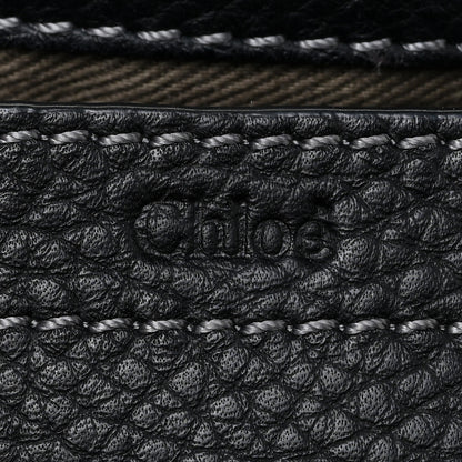 Chloe Calfskin Mini Marcie Round Crossbody Bag Black 6 of 11