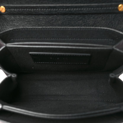 Givenchy Goatskin Suede Small GV3 Shoulder Bag Black Grey 5 of 9