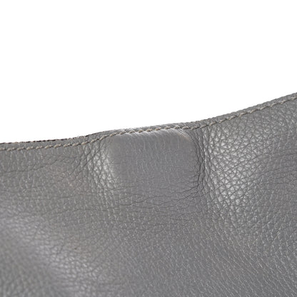 Valentino Garavani Pebbled Calfskin Large Rockstud Flip-Lock Messenger Bag Grigio Perla 13 of 14