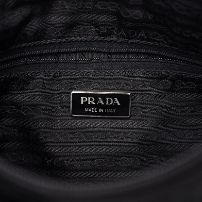 Prada Nylon Vela Messenger Bag Black 5 of 8