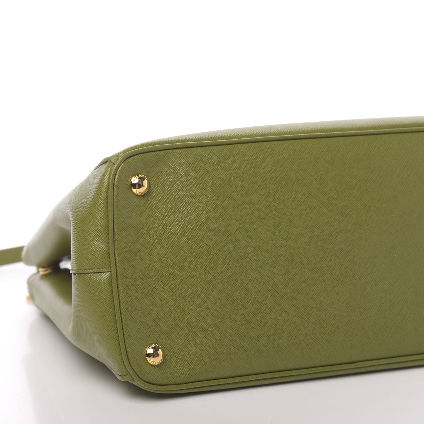 Saffiano Medium Galleria Double Zip Tote Edera