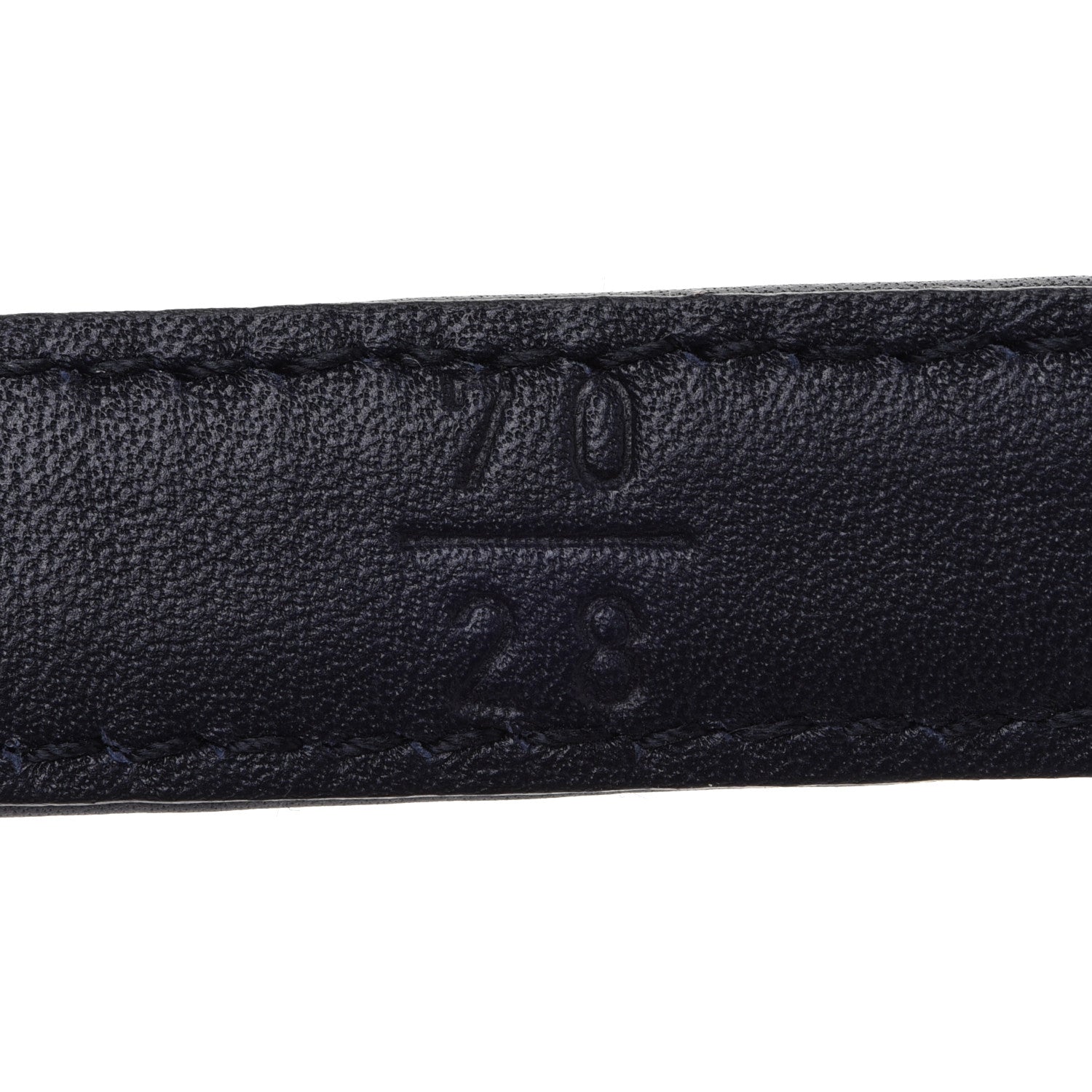 Chanel Calfskin Quilted CC Belt 70 Navy 6 of 8