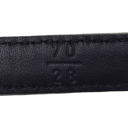 Chanel Calfskin Quilted CC Belt 70 Navy 6 of 8