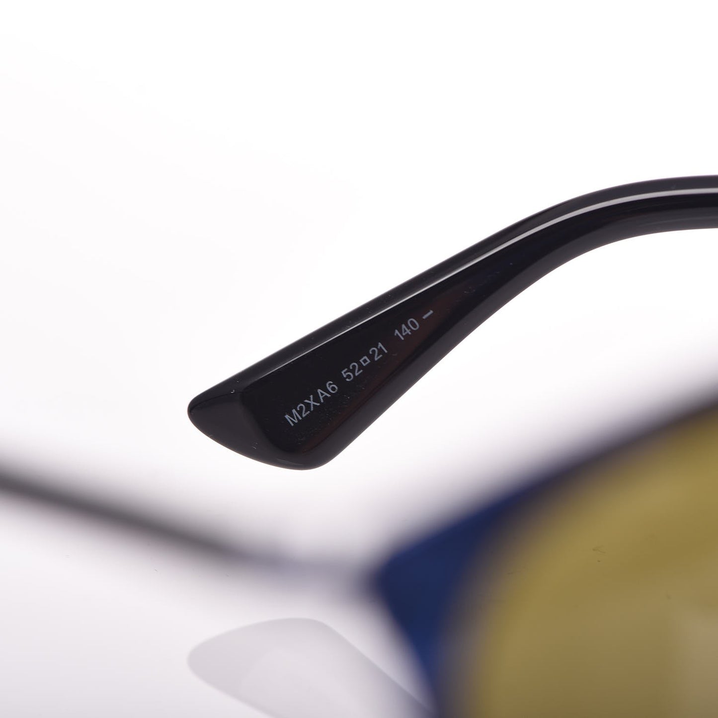 Reflected Sunglasses Blue Black