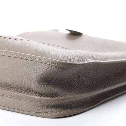 Hermes Taurillon Clemence Evelyne III PM Gris Tourterelle 7 of 11
