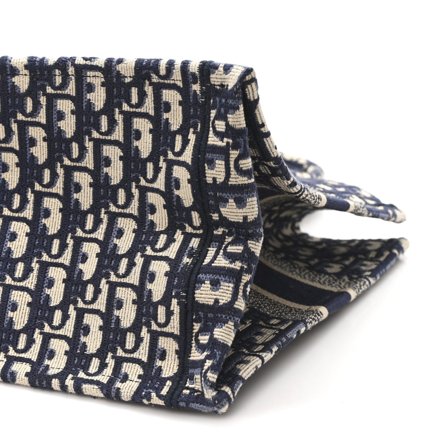 Oblique Medium Book Tote Blue Multicolor