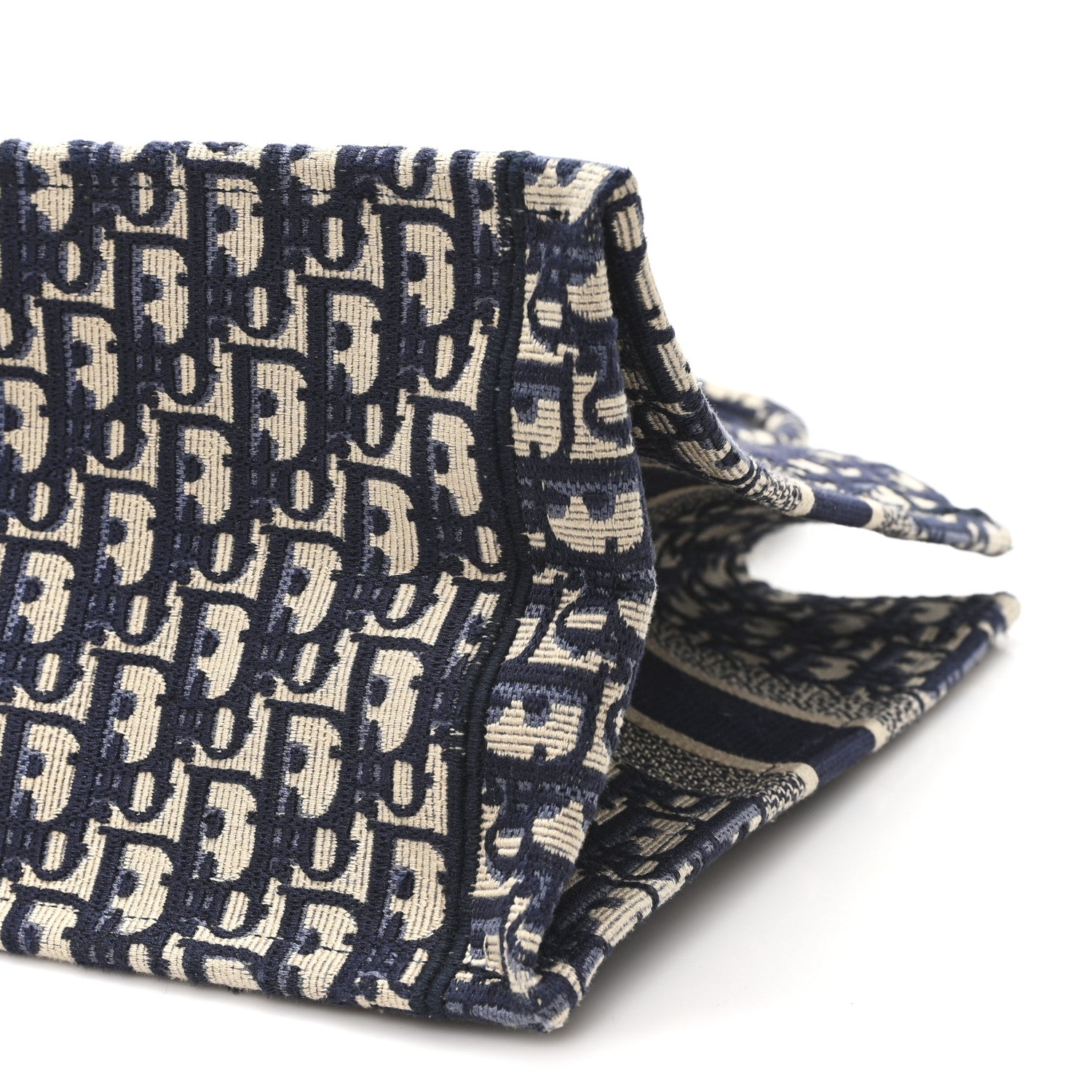 Christian Dior Oblique Medium Book Tote Blue Multicolor 10 of 10