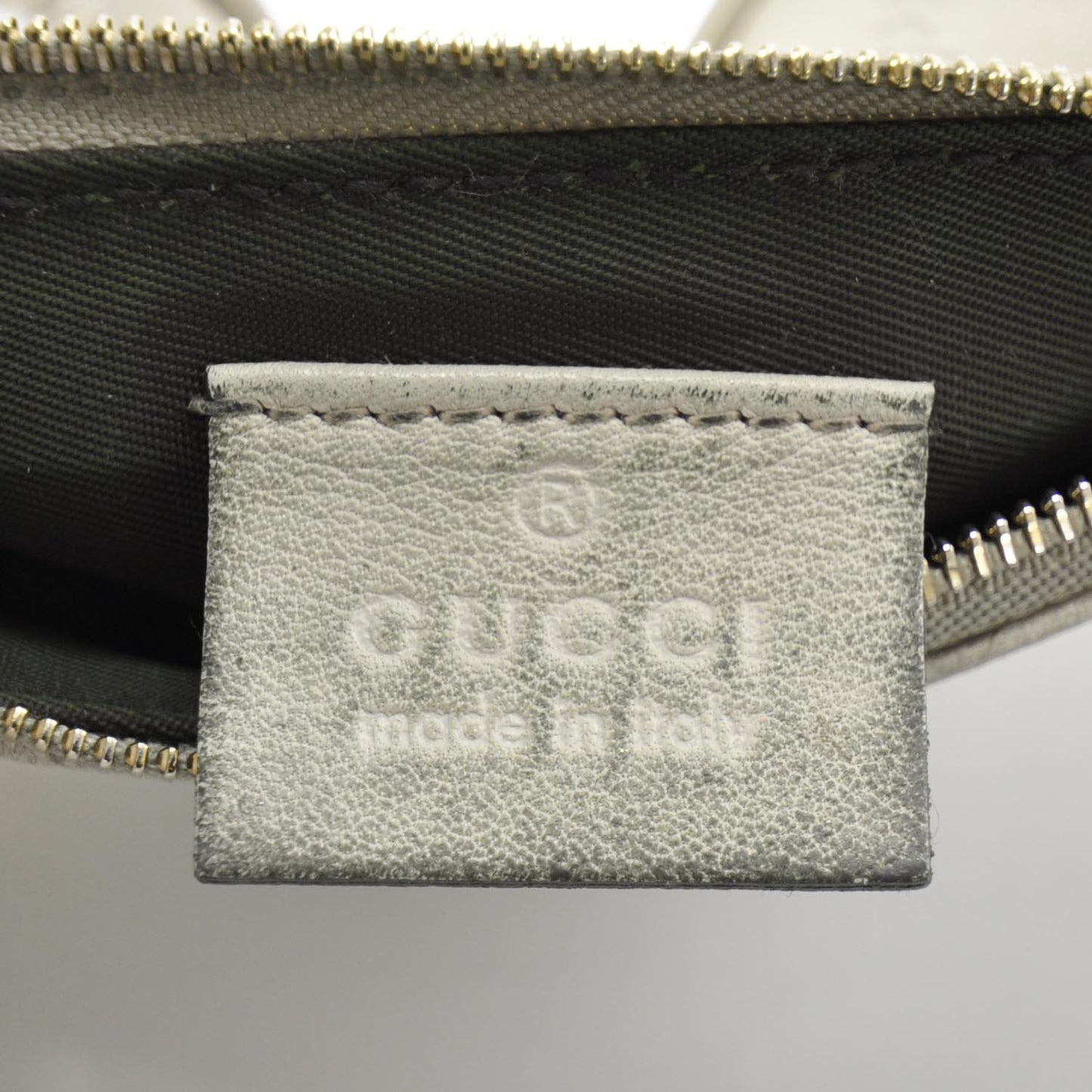 Guccissima Key Case White