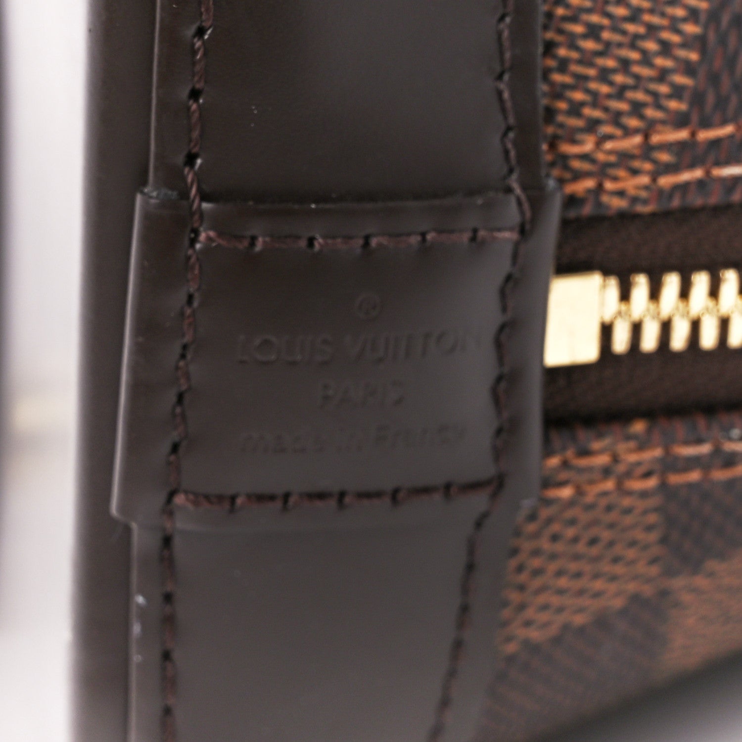 Louis Vuitton Damier Ebene Alma BB 7 of 12